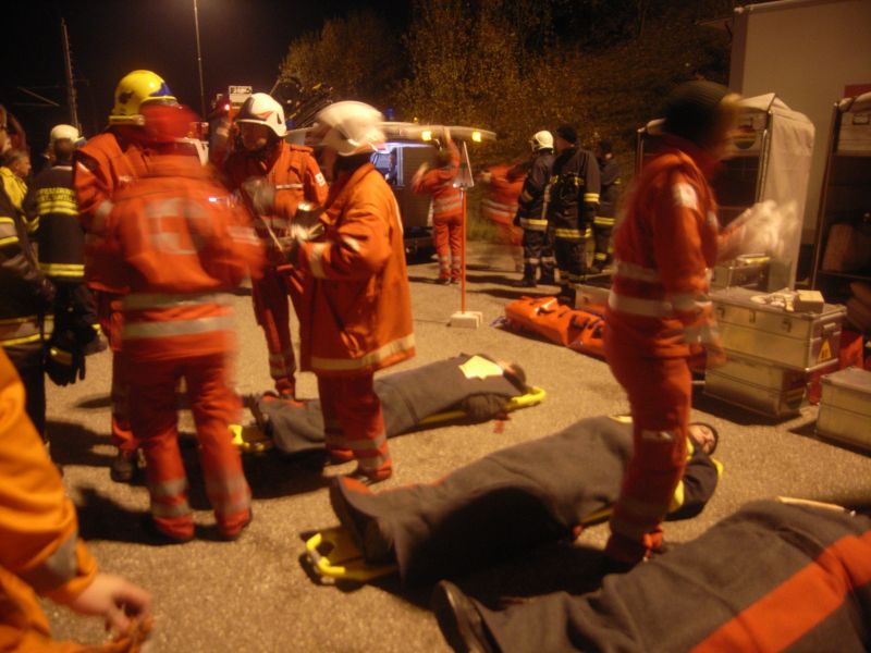 Fotogalerie Siebergtunnel�bung