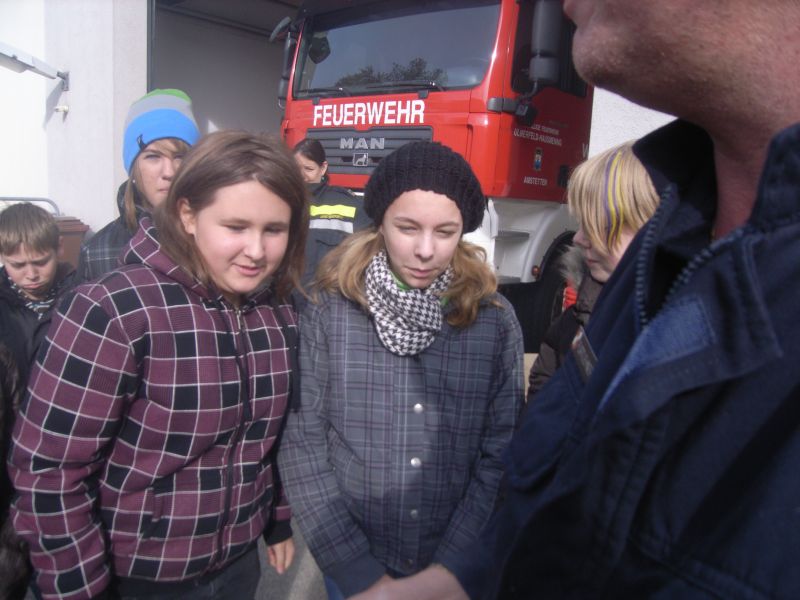 Fotos zum Besuch der HS Hausmening