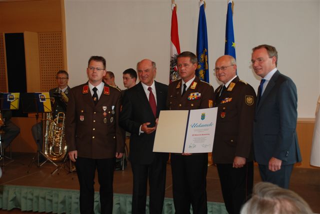 Urkunden�berreichung 125 Jahre