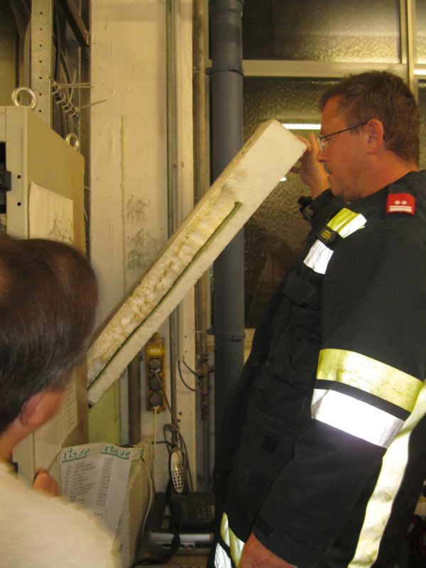 Verteilerkastenbrand