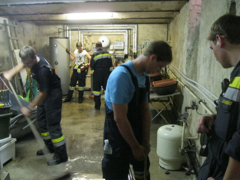 Bilder Auspumparbeiten