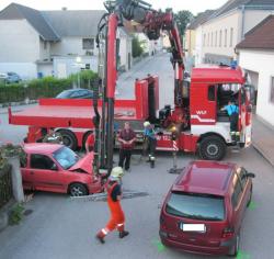 Verkehrsunfall in Ulmerfeld