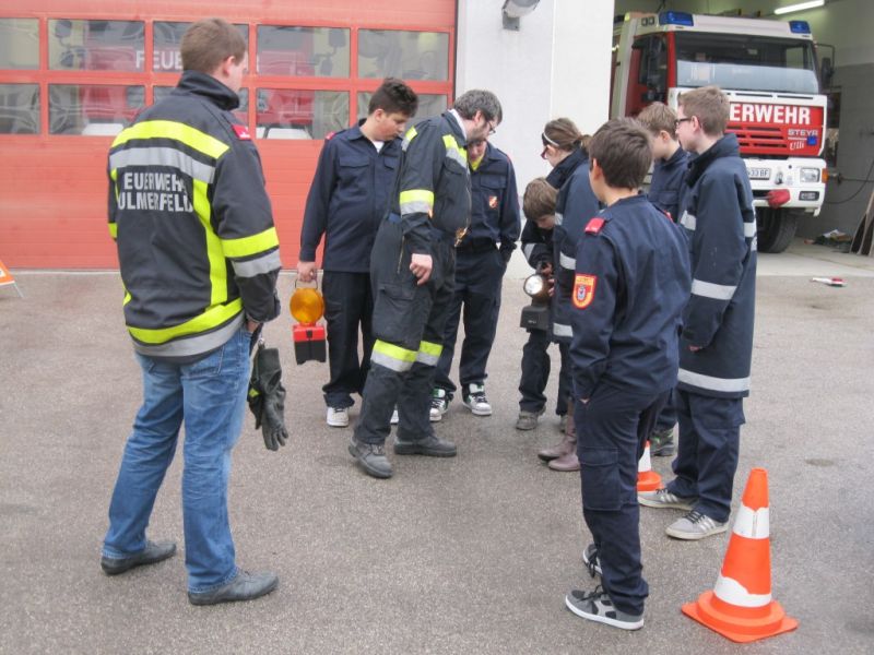 Absichern einer Unfallstelle