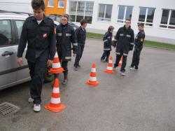 Absichern einer Unfallstelle