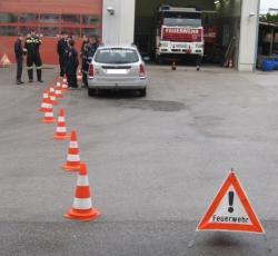 Absichern einer Unfallstelle