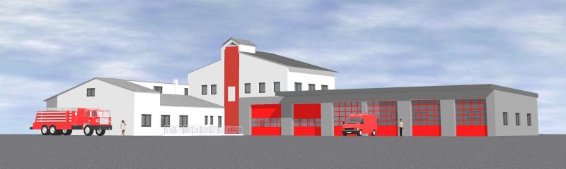 Umbau des Feuerwehrhauses